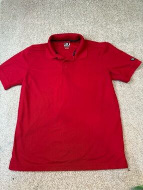 OGIO Red Men's Short Sleeve Polo